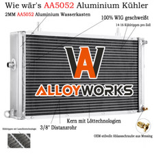 3 Reihe 52mm Aluminium Kühler Für 1997-2006 2006 Jaguar XK8 XJ8 XJR XKR