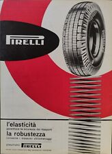 PIRELLI Pubblicità PNEUMATICI SUPERFLEX  1 pagina 1949 originale