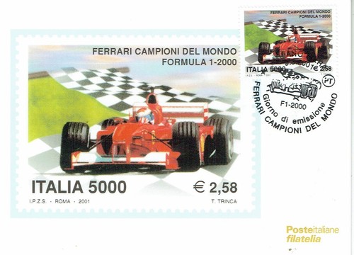 Italia 2001 ferrari campione - italia,