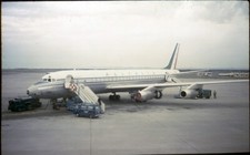 original 35 mm Slide aircraft  Alitalia Douglas  D.C. 8-43 I-DIWI Rome 1964