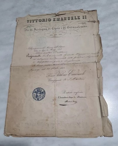 Attestato vittorio emanuele - attestato,