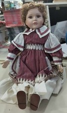 Bambola in ceramica da collezione 45cm