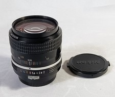 NIKON NIKKOR  35mm f/2 nr 882350 modified to AIS, with caps, EXC+++