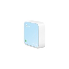 Tp-Link TL-WR802N Nano Router Wi-Fi Portatile, N300Mbps,1 Porta Lan/Wan, Access 
