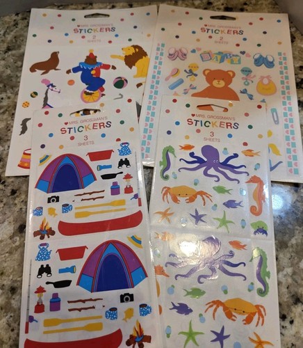 Lotto adesivi mrs - mrs., grossman's