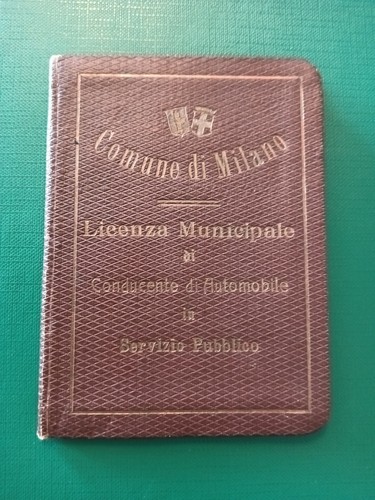 Ventennio licenza patente - licenza,
