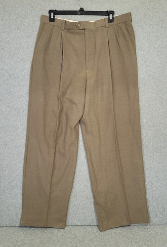 Pantalone uomo plissettato