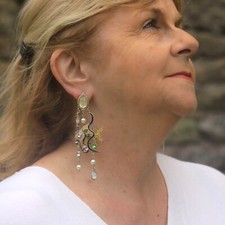 Orecchini Clip On Dorato