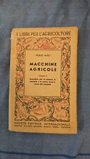 Libro MACCHINE AGRICOLE -