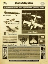CATALOGUE - DON'S HOBBY SHOP -