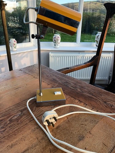 Italian design desk - desk, lamp