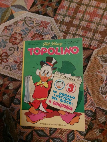 Topolino 1122 del 1977 - topolino, n.