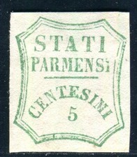 ITALY OLD PARMA 1859 12b