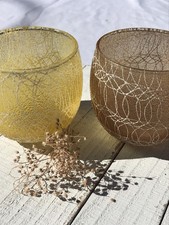 Set 2 calici bicchieri vintage