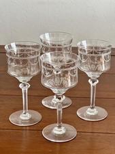 4 bicchieri cristallo Saint
