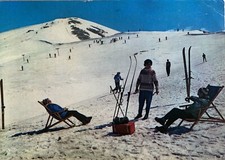 Cartolina Guarcino Frosinone Campocatino Sci viaggiata