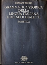 Libro grammatica storica della - grammatica,