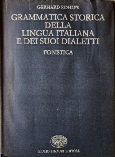Libro grammatica storica della - libro,