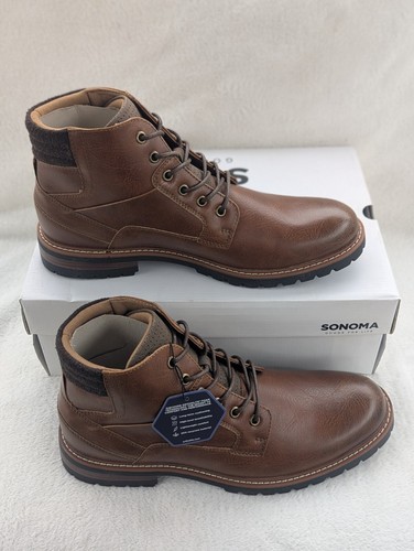 Stivaletti stringati uomo