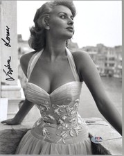 Foto firmata 8x10 Sophia Loren