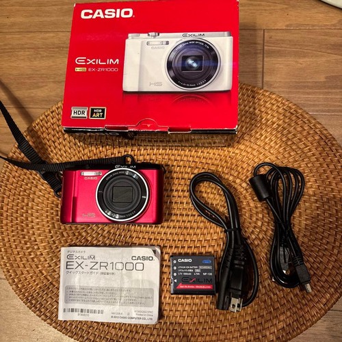 Casio exilim zr1000 rosso - casio,