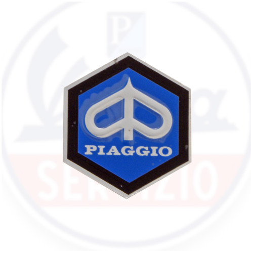 Targhetta scudetto esagonale - targhetta,