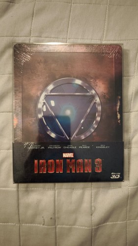 Iron man steelbook - 3, blu-ray