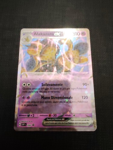 Carta pokemon alakazam - ex,
