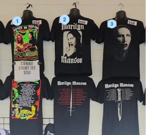 Nuova maglietta marilyn manson - marilyn,
