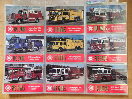 Fire engines 1993 serie - serie, 1