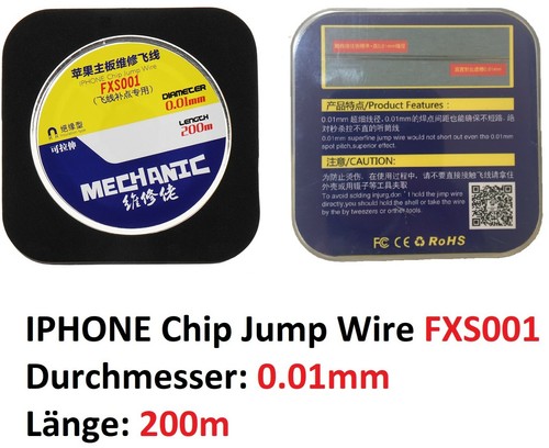 Mechanic iphone chip - mechanic, wire
