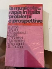 musicoterapia in italia  problemi e prospettive Aavv B01BQCVGJY