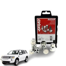 KIT 4 BULLONI FARAD ANTIFURTO AUTO per LAND ROVER FREELANDER 2 CERCHI IN LEGA