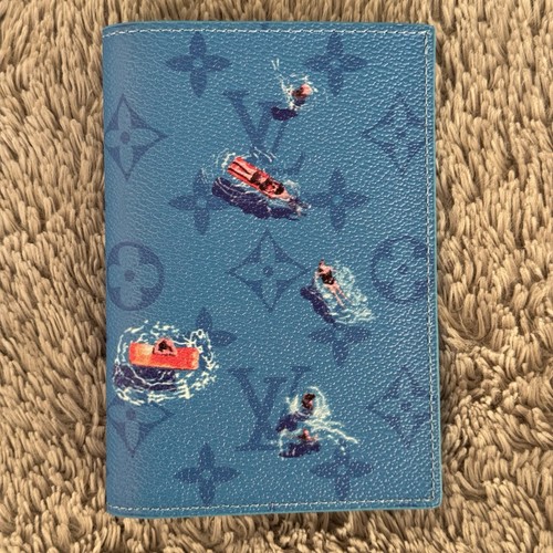 Blue pool summer coated canvas - pool,