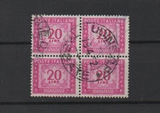 SEGNATASSE 20 LIRE QUARTINA