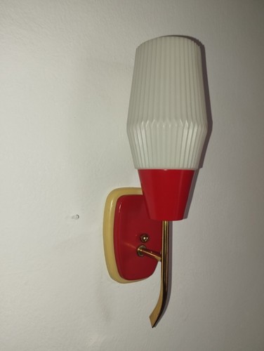 Applique parte ottone e - parte,