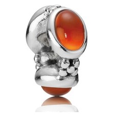 (Uno) PANDORA TRIPLA CORNIOLA