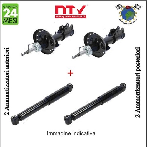Kit ammortizzatori ant+post