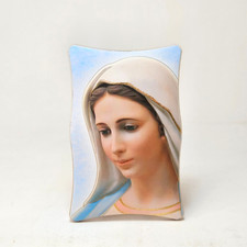 Icona Madonna in legno 11x7 5