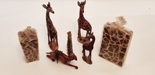 Lotto statue legno e - pz,