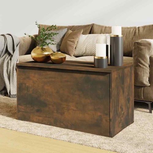 Vidaxl cassapanca rovere fumo - vidaxl,