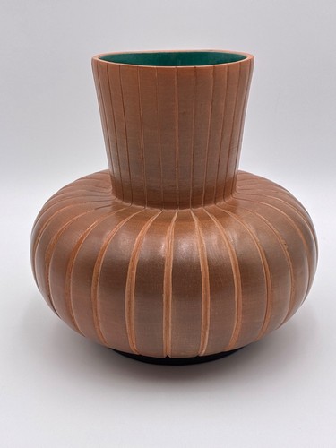 Vaso terracotta costine - in, a