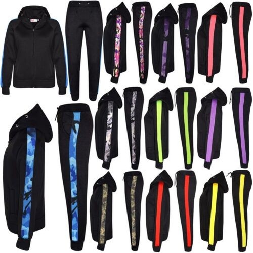 Tuta jogging fleece con - jogging,