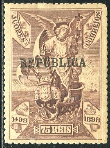 Francobollo dd22 azzorre scott - francobollo,