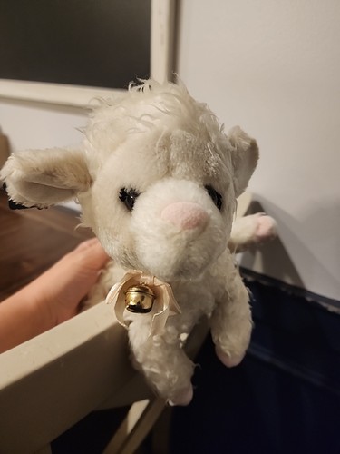 Peluche agnello applauso 1988