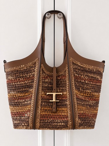 Borsa tod shopper marrone t - tod's,