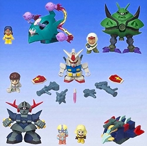 Bandai gashapon gundam full - sd,