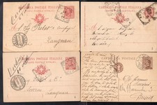4 INTERI POSTALI REGNO VIAG