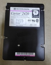 Hard Disk 425mb WD Caviar 2420 IDE PATA 286 386 486 Ms-Dos PC IBM Vintage HDD