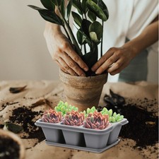  4 pezzi 6 vasi da fiori